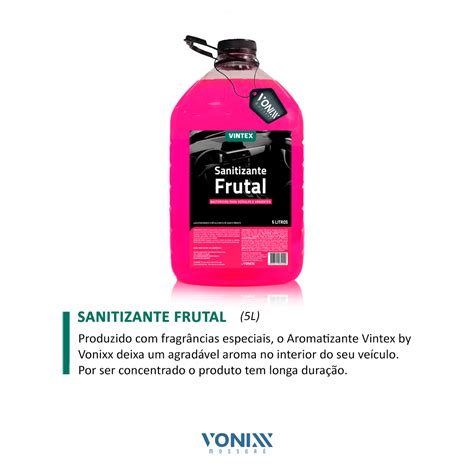 SANITIZANTE FRUTAL 5L VONIXX VINTEX Vonixx Mossoró