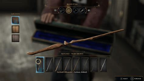 Hogwarts Legacy Wand Selection And Changing Wands Explained