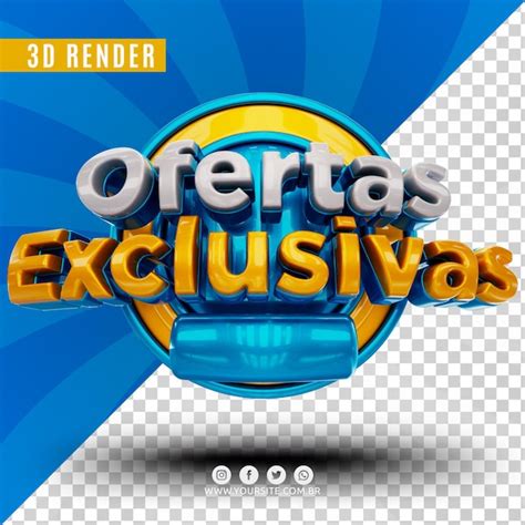 Ofertas Exclusivas De Carimbo 3d Para Lojas E Supermercados Psd Premium