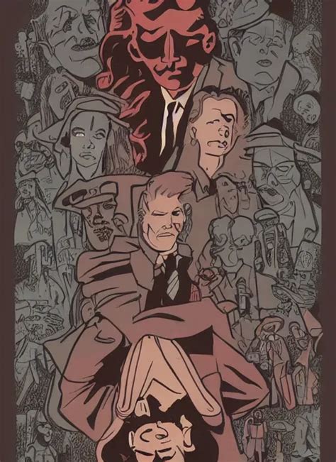 Twin Peaks Movie Poster Art By Mike Mignola Stable Diffusion OpenArt