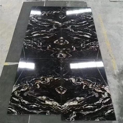 Polished Cosmic Black Granite Slabs Suppliers Wholesale Price Hrst