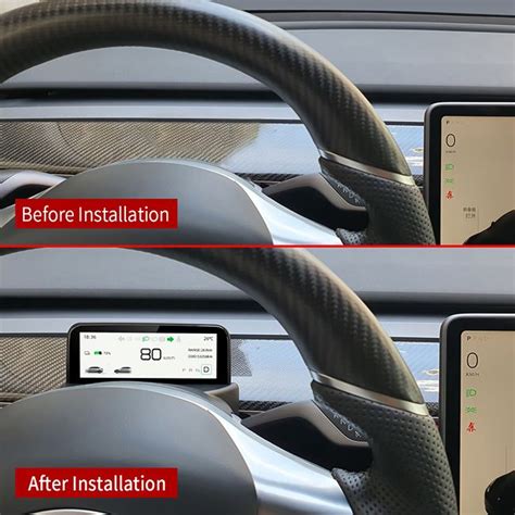 Dashboard Instrument Cluster Display For Tesla Model Y