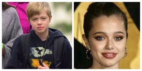 Shilo La Fille De Brad Pitt Et Angelina Jolie Change Sous Ses Yeux