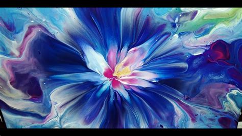 Painting Flowers With Acrylic Pouring Warehouse Of Ideas