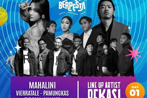 Jadwal Konser The Rain Mahalini Lyodra Vierratale Pamungkas