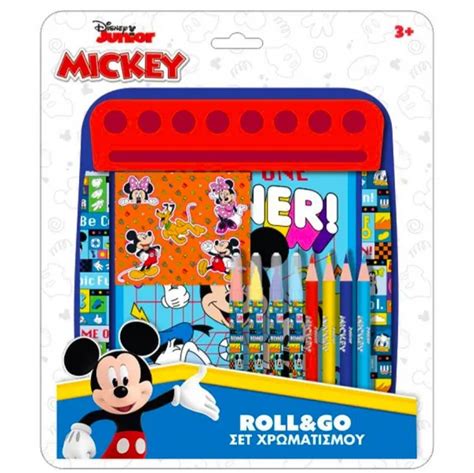 Комплект за оцветяване на Disney Mickey Minnie Roll And Go Дисни Мики