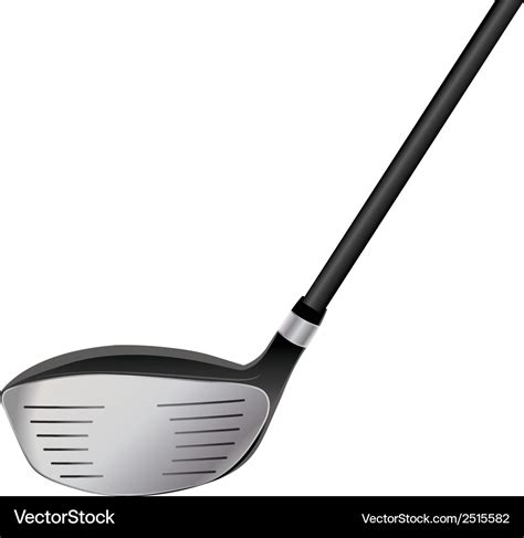 Golf driver Royalty Free Vector Image - VectorStock