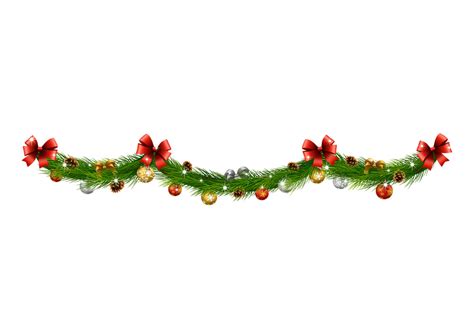 Christmas Garland clipart 3 - ClipartLib