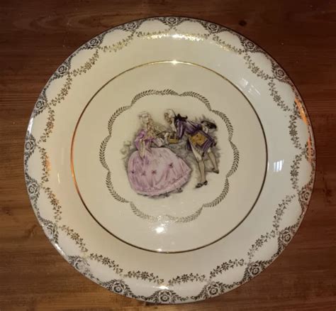 ANCIEN GRAND PLAT Creux en Porcelaine de Limoges Modèle Unic EUR 15 00