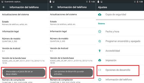 Como Activar El Modo Desarrollador En Android Móvil O Tablet