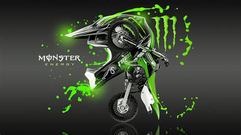 Motocross Monster Energy Wallpapers Wallpaper Cave