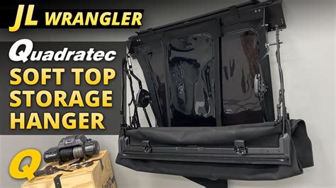 Quadratec Soft Top Storage Hanger For Jeep Wrangler Jl Youtube