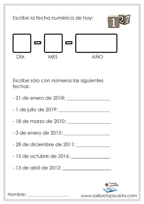 Fecha Numérica