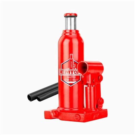 Emtop Hydraulic Bottle Jack Ton Endtoend Mu