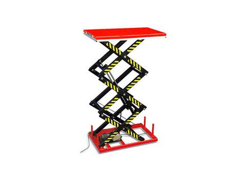 HT1000 Heavy Duty Design Electric Scissor Lift Table Loading Capacity 1