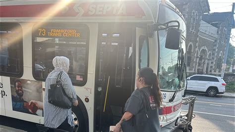 Full Septa Ride On New Flyers De Lfr On Route To