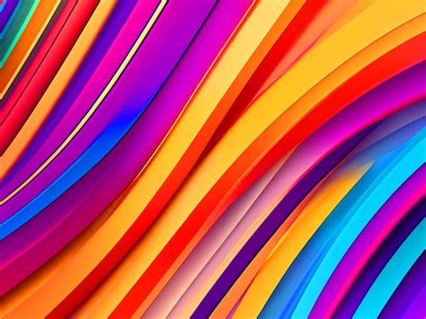 Premium Photo Abstract Colorful Oblique Lines Background K Image