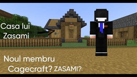 L Am Ajutat Pe Zasami Sa Isi Faca O Casa In Cagecraft Youtube