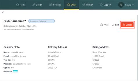 How To Delete Orders In Order Management Create Net