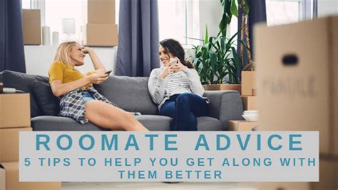 5 Simple Tips To Help You Get Along With Your Roommates Elmens