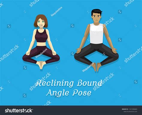 45 Reclining Bound Angle Pose Yoga Images Stock Photos And Vectors