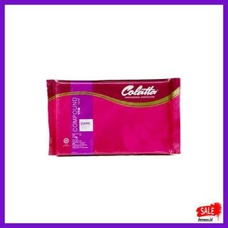 Jual SAKMACOKLAT COLATTA DARK COMPOUND 1 KG COKLAT BLOK COLATA HITAM