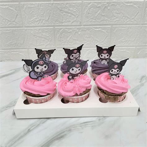 lina cake  instagram birthday cake custom tema kuromi diameter