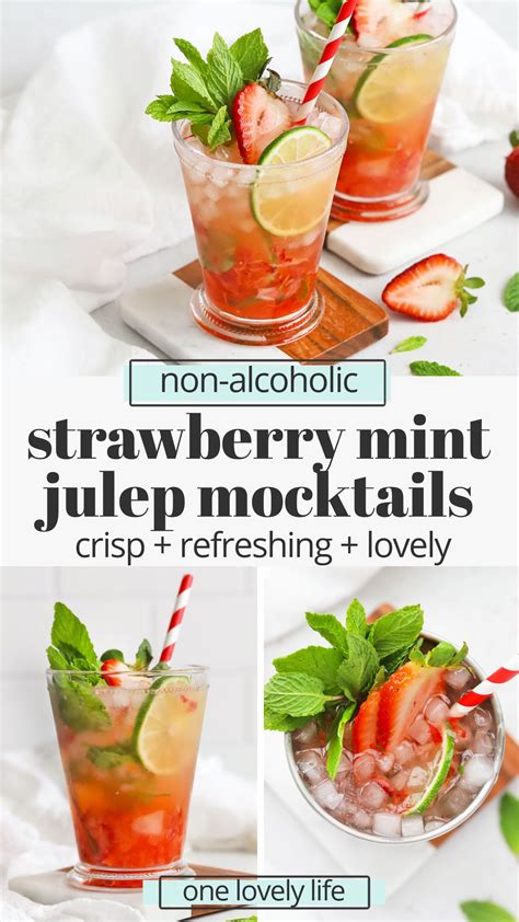 Non Alcoholic Strawberry Mint Julep Mocktail Artofit