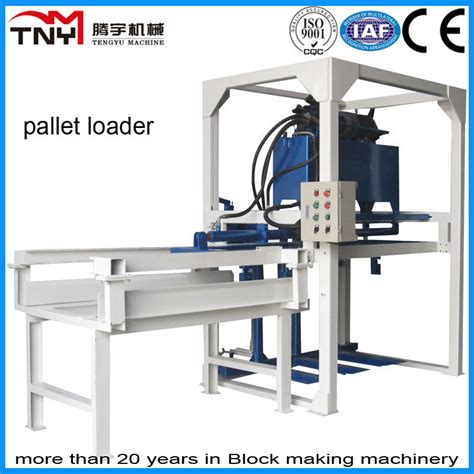 Automatic Pallet Loader For Block Machine Line Brick Machine China