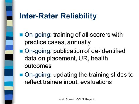 North Sound MH Administration LOCUS Level Of Care Utilization System