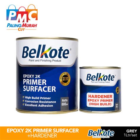 Jual Belkote Epoxy 2K Primer Surfacer Cat Dasar Epoxy 1kg Shopee