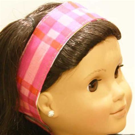 American Girl Headband Sewing Pattern Accesorios Para Muñecas Muñecas