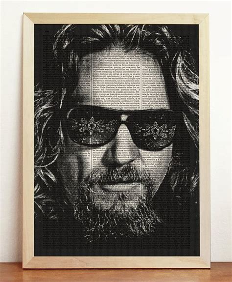 The Big Lebowski Print Dude Movie Coen Brothers Poster Film - Etsy | El ...