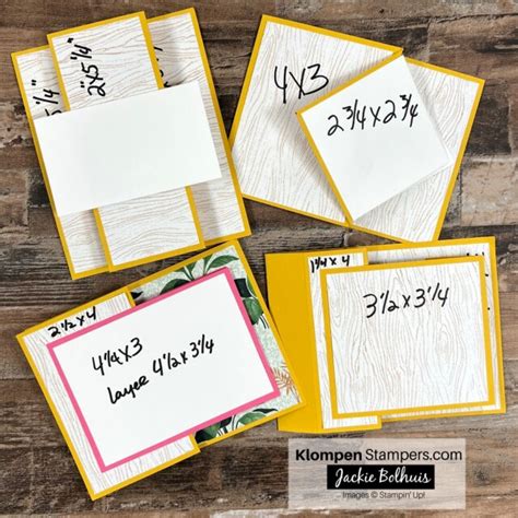 Create Your Own Fun Fold Card Templates