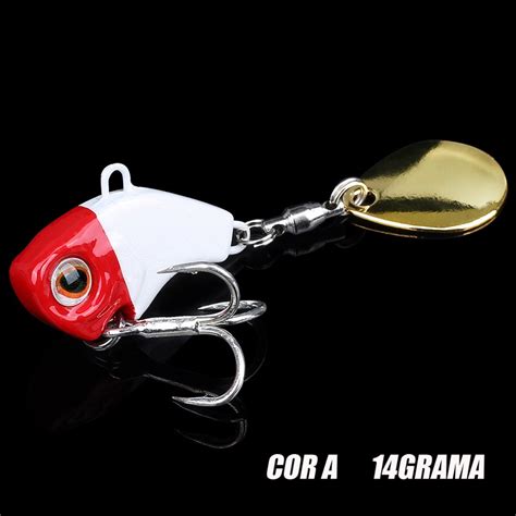 Señuelo De Hundimiento VIB Spinner Vibración Cuchara Cebo Pesca Metal