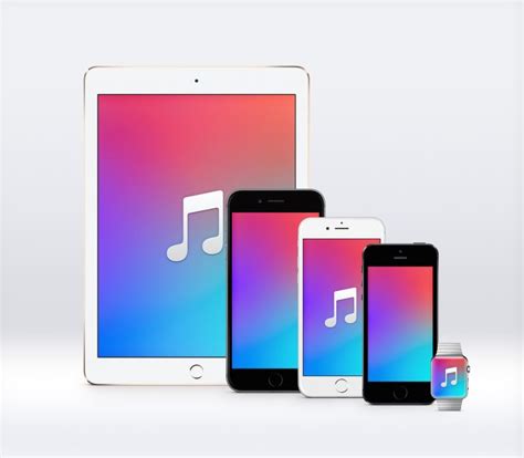 Apple Music-inspired wallpapers for iPad, iPhone, and Apple Watch