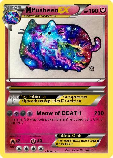 Pokémon Pusheen 334 334 Meow Of Death My Pokemon Card