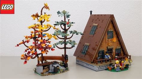 Домик в лесу ЛЕГО Ideas 21338: Подробный обзор набора LEGO Creator ...