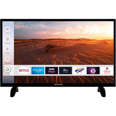 Techwood Ao Hd Inch Tv Smart P Hd Ready Led Freeview Hd Hdmi