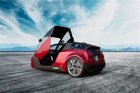 TWIKE 5 electric three-wheeler vehicle with side-stick steering