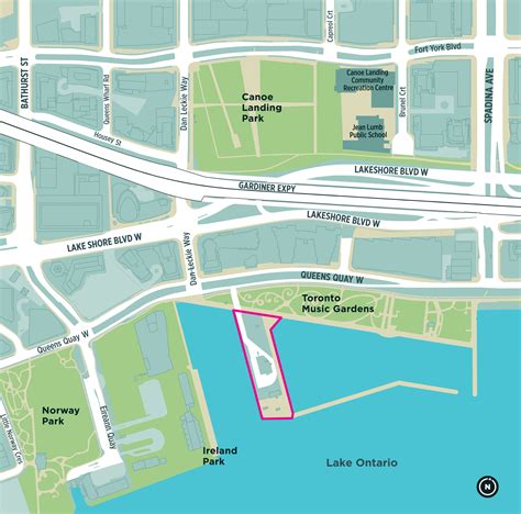 New Park at Spadina Pier – City of Toronto