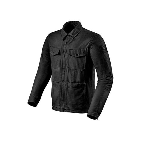 Revit Worker Überhemd schwarz motorrad jacke