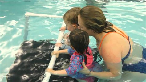 Baileys First Swim Lesson Youtube