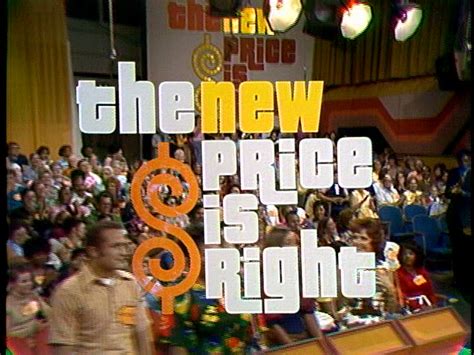 The Price Is Right 1972 Fonts In Use