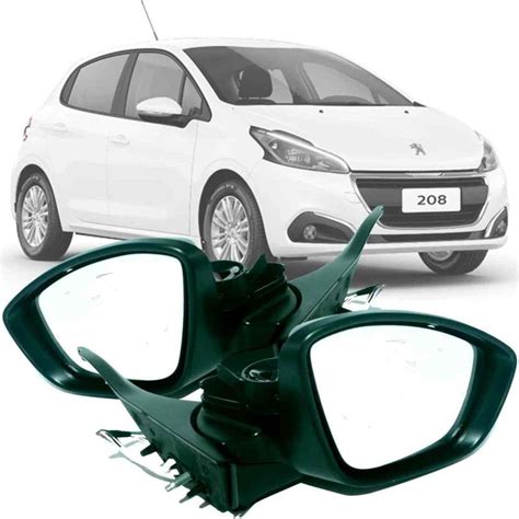 Par Retrovisor Externo Peugeot 2008 e 208 de 2019 2020 2021 Elétrico