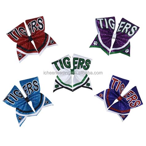 Icheerobics All Star Rhinestone Cheer Bows With Ab Crystal Wholesale ...