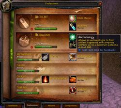 WoW Archaeology Profession Walkthrough - World of Warcraft Tips, Guides ...