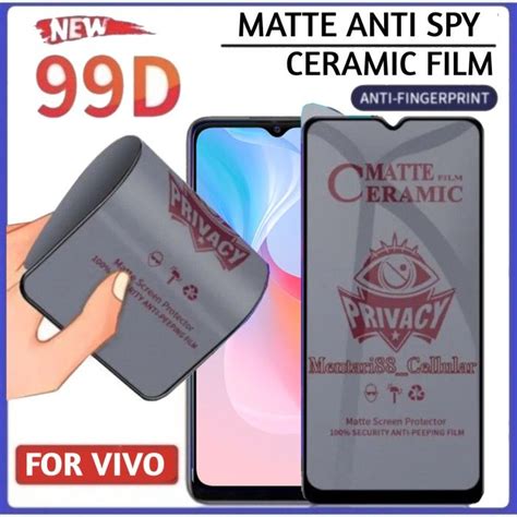 ANTI GORES CERAMIC MATTE SPY VIVO Y01 2022 Y02 Y16 ANTI GORES