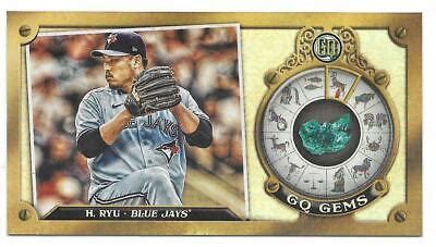 2022 Gypsy Queen HYUN JIN RYU GQ Gems Minis TORONTO BLUE JAYS GGM