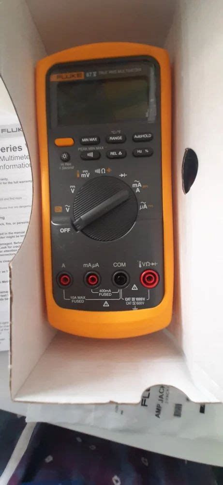 Fluke 83v And 87v Digital Multimeters 3 Digit At Rs 45736 26 In